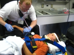 Nathan's hurt neck