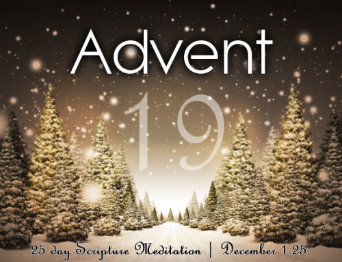 A25: Advent Meditation – Day 19