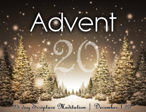 A25: Advent Meditation – Day 20